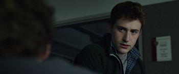 Movie still from “The Social Network” (2010), directed by David Fincher – Close Up shot, Over the shoulder angle