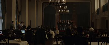 Movie still from “The Social Network” (2010), directed by David Fincher – Extreme Wide shot, High angle