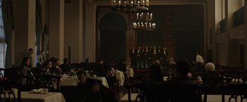 Movie still from “The Social Network” (2010), directed by David Fincher – Extreme Wide shot, Low angle