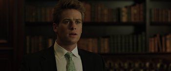 Movie still from “The Social Network” (2010), directed by David Fincher – Close Up shot, Over the shoulder angle