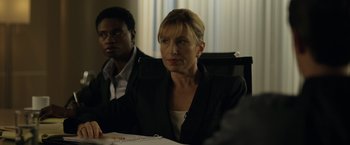 Movie still from “The Social Network” (2010), directed by David Fincher – Close Up shot, Over the shoulder angle