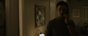 Movie still from “The Social Network” (2010), directed by David Fincher – Medium shot, Over the shoulder angle