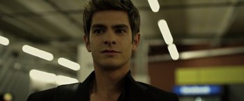 Movie still from “The Social Network” (2010), directed by David Fincher – Close Up shot, Low angle