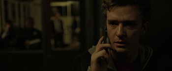 Movie still from “The Social Network” (2010), directed by David Fincher – Close Up shot, Over the shoulder angle