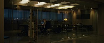 Movie still from “The Social Network” (2010), directed by David Fincher – Wide shot, Over the shoulder angle