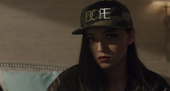 Movie still from “The Tax Collector” (2020), directed by David Ayer – Close Up shot, Over the shoulder angle