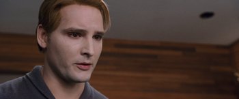 Movie still from “The Twilight Saga: Breaking Dawn - Part 1” (2011), directed by Bill Condon – A person wearing a shirt; Close Up shot, High angle
