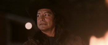 Movie still from “The Twilight Saga: Eclipse” (2010), directed by David Slade – A person with long black hair; Close Up shot, Over the shoulder angle