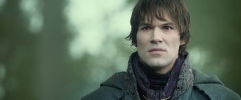 Movie still from “The Twilight Saga: Eclipse” (2010), directed by David Slade – A person wearing a jacket; Close Up shot, Low angle