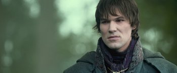 Movie still from “The Twilight Saga: Eclipse” (2010), directed by David Slade – A person wearing a jacket; Close Up shot, Over the shoulder angle