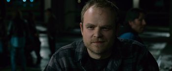 Movie still from “The Twilight Saga: New Moon” (2009), directed by Chris Weitz – A person wearing a shirt; Close Up shot, Over the shoulder angle