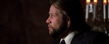 Movie still from “Enemy of the State” (1998), directed by Tony Scott – Close Up shot, Low angle