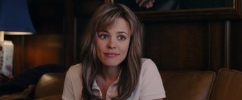 Movie still from “The Vow” (2012), directed by Michael Sucsy – A person sitting in a room; Close Up shot, Over the shoulder angle