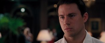 Movie still from “The Vow” (2012), directed by Michael Sucsy – A person looking at the camera; Close Up shot, Over the shoulder angle
