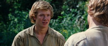 Movie still from “Eragon” (2006), directed by Stefen Fangmeier – Close Up shot, Over the shoulder angle