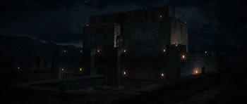 Movie still from “Eragon” (2006), directed by Stefen Fangmeier – Extreme Wide shot, High angle