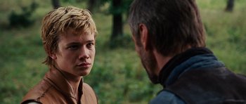 Movie still from “Eragon” (2006), directed by Stefen Fangmeier – Close Up shot, Over the shoulder angle