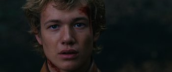 Movie still from “Eragon” (2006), directed by Stefen Fangmeier – Close Up shot, Over the shoulder angle