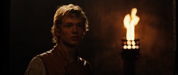 Movie still from “Eragon” (2006), directed by Stefen Fangmeier – Close Up shot, Over the shoulder angle