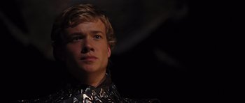 Movie still from “Eragon” (2006), directed by Stefen Fangmeier – Close Up shot, Low angle