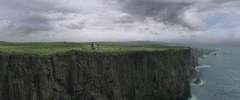 Movie still from “Thor: Ragnarok” (2017), directed by Taika Waititi – Extreme Wide shot, High angle