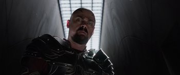 Movie still from “Thor: Ragnarok” (2017), directed by Taika Waititi – Close Up shot, Low angle