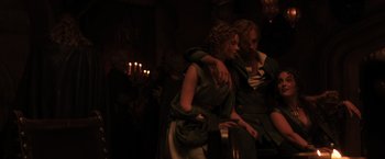 Movie still from “Thor: The Dark World” (2013), directed by Alan Taylor – Medium shot, Over the shoulder angle