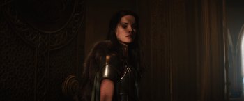 Movie still from “Thor: The Dark World” (2013), directed by Alan Taylor – Medium shot, Low angle