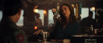 Movie still from “Top Gun: Maverick” (2022), directed by Joseph Kosinski – Medium shot, Over the shoulder angle