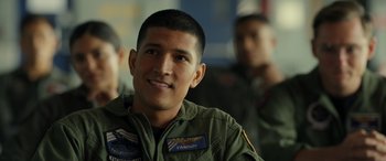 Movie still from “Top Gun: Maverick” (2022), directed by Joseph Kosinski – Close Up shot, Over the shoulder angle