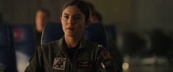 Movie still from “Top Gun: Maverick” (2022), directed by Joseph Kosinski – Close Up shot, Over the shoulder angle