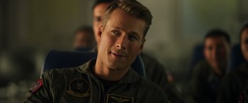 Movie still from “Top Gun: Maverick” (2022), directed by Joseph Kosinski – Close Up shot, Over the shoulder angle