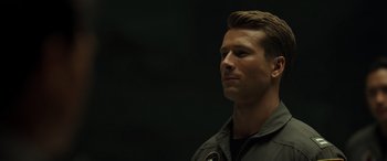 Movie still from “Top Gun: Maverick” (2022), directed by Joseph Kosinski – Close Up shot, Low angle