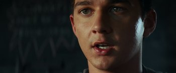 Movie still from “Transformers” (2007), directed by Michael Bay – Close Up shot, Over the shoulder angle