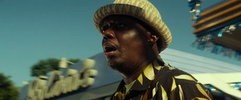 Movie still from “Transformers” (2007), directed by Michael Bay – Close Up shot, Low angle