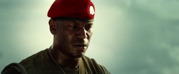 Movie still from “Transformers” (2007), directed by Michael Bay – Close Up shot, Low angle