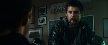 Movie still from “Transformers” (2007), directed by Michael Bay – Close Up shot, Over the shoulder angle