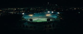 Movie still from “Transformers” (2007), directed by Michael Bay – Extreme Wide shot, High angle