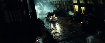 Movie still from “Transformers” (2007), directed by Michael Bay – Extreme Wide shot, High angle