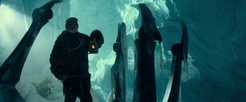 Movie still from “Transformers” (2007), directed by Michael Bay – Medium shot, Low angle