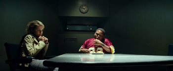 Movie still from “Transformers” (2007), directed by Michael Bay – Medium shot, Over the shoulder angle