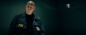 Movie still from “Transformers” (2007), directed by Michael Bay – Close Up shot, Low angle