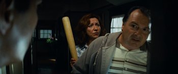 Movie still from “Transformers” (2007), directed by Michael Bay – Medium shot, Low angle