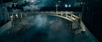 Movie still from “Transformers” (2007), directed by Michael Bay – Extreme Wide shot, High angle