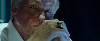 Movie still from “Transformers” (2007), directed by Michael Bay – Extreme Close Up shot, Low angle