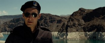 Movie still from “Transformers” (2007), directed by Michael Bay – Close Up shot, Over the shoulder angle