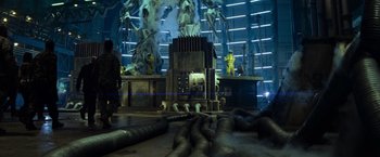 Movie still from “Transformers” (2007), directed by Michael Bay – Extreme Wide shot, Low angle