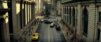 Movie still from “Transformers” (2007), directed by Michael Bay – Extreme Wide shot, High angle
