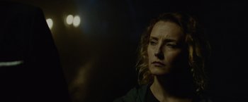 Movie still from “Troll” (2022), directed by Roar Uthaug – A person with her eyes wide open; Close Up shot, Low angle