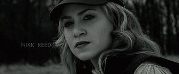 Movie still from “Twilight” (2008), directed by Catherine Hardwicke – A person wearing a hat; Close Up shot, Low angle